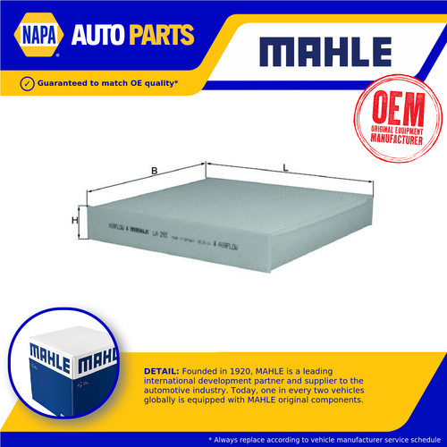 Pollen cabin filter fits - cabin,