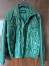Leather Bomber Jacket