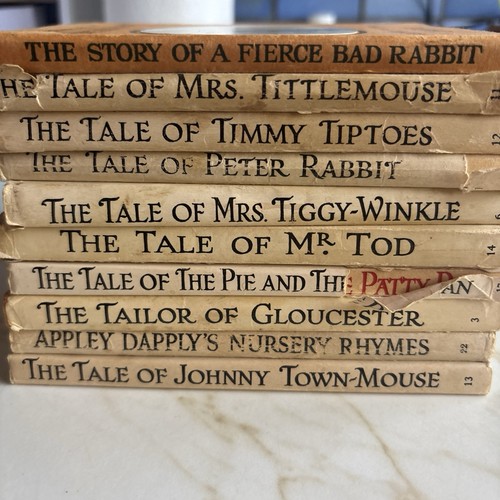 Beatrix potter books f - x,