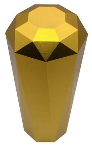Gold gear shift knob tall - d2,