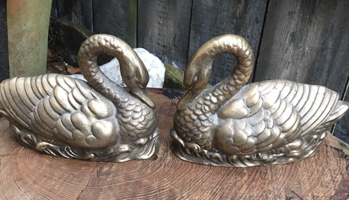 Brass figure antique - brass,