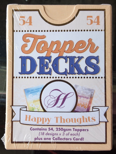 Hunkydory topper deck happy - hunkydory,