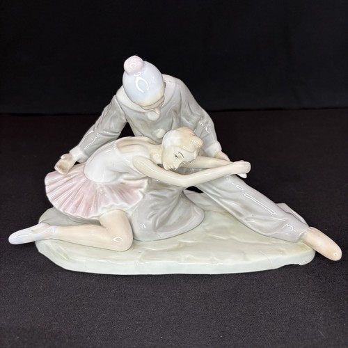 Harlequin clown ballerina - &,