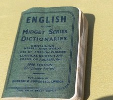 Vintage Midget English De-Luxe