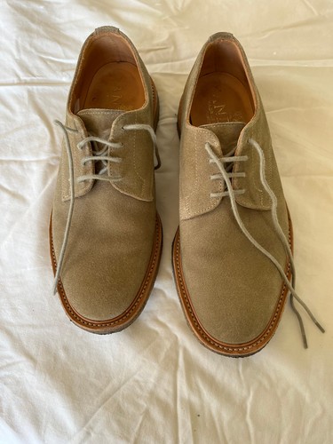 Sanders archie buckskin shoes - sanders,