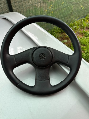 Leather steering wheel polo - leather,