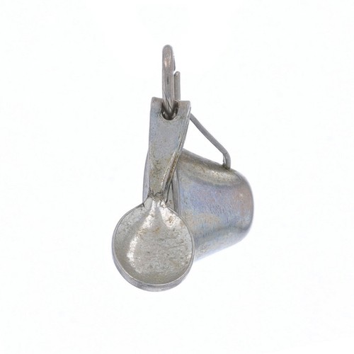 Sterling silver tea cup - sterling,