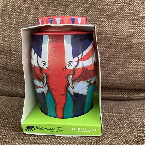 Williamson elephant tea - williamson, caddy
