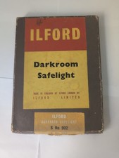 Boxed Ilford Darkroom Safe Light S No 902 Film Developing 7 X 5 Inch