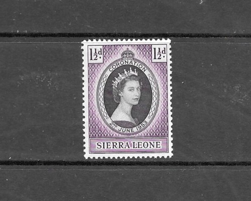 Sierra leone 1953 - leone, qeii