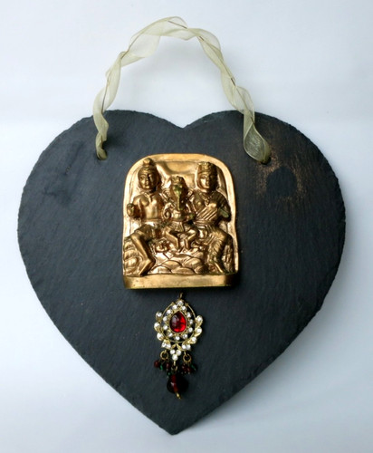 Vintage resin shiva - ,