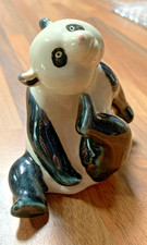 Ceramic Panda - made in China - approx. 8.5cm tall - has crazng