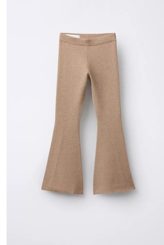 Zara girls flare ribbed - zara,