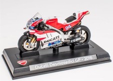 Ex Magazine 1:24 Ducati Diecast Model Desmosedici GP Dovizioso- Red - MT02