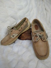 Sperry Top-Sider Womens Dark Tan Boat Shoes SZ 7.5 M (9276619) Boating Deck