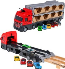 Large Lorry Car Carrier Set 6