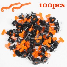 50-1000pcs Tile Leveling System Kit Reusable Tile Spacer Wall Floor Clips Tools