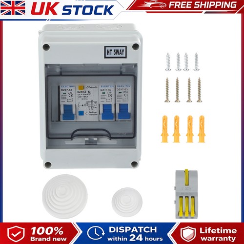 Mains fuse box for camper - box,
