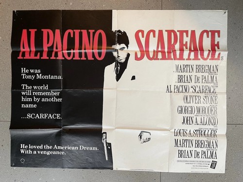 Original 1983 scarface british - scarface,
