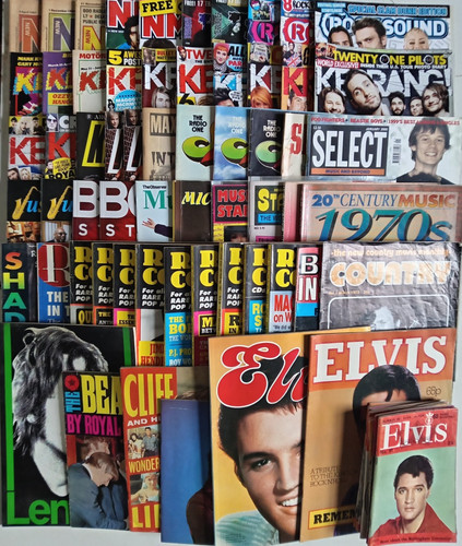Various music magazines rock - magazines,