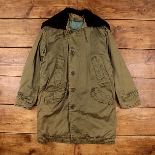 Vintage parka coat 70s - parka, split