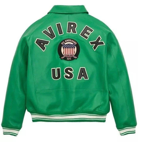 Men leather bomber - men’s,
