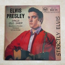 ELVIS PRESLEY Strictly Elvis
