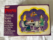 Pippa Dolls Vintage Palitoy Dining Room Suite Boxed Set