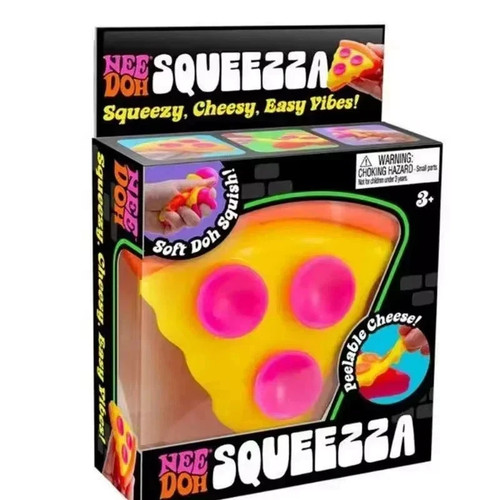 Needoh pizza squishy fidget - pizza,