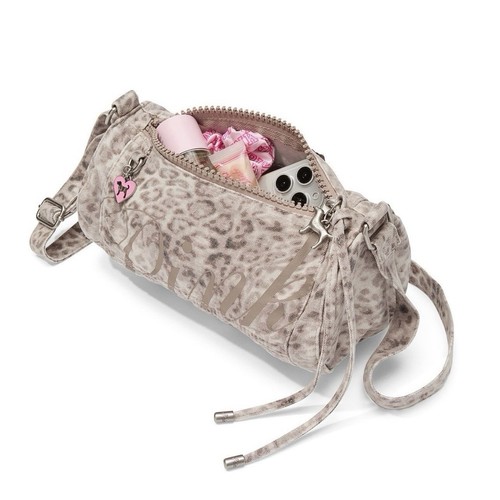 Pink leo haze leopard print - pink,