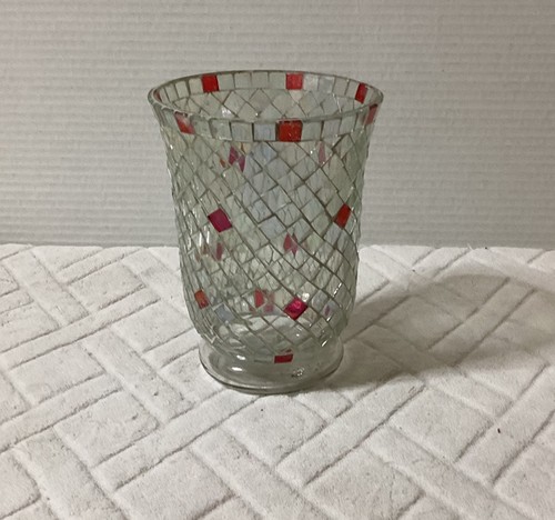 Mosaic glass vase - vase, or