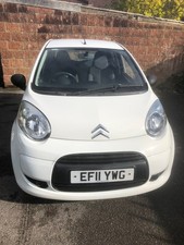 2011 White Citroen C1 Car 1.0i VTR 4 door [AC] HATCHBACK Petrol Manual