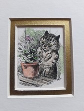 LOUIS WAIN ANTIQUE MINIATURE