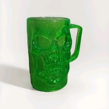 Thick Plastic Skull Head Pint