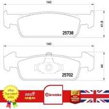 Brake Pad Set For Dacia LOGAN