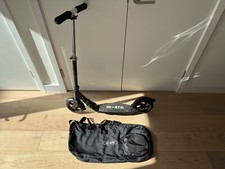 Micro Scooters Flex Deluxe Adult Scooter Black - With Carry Case - Used Once