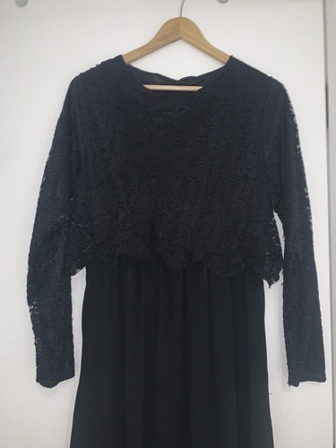 Lace abaya - lace,