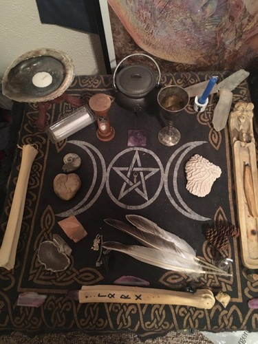 Alter tarot cloth goddess - alter,