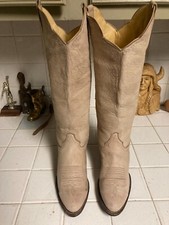 PANHANDLE SLIM WESTERN COWBOY ROCKABILLY DANCE BOOTS 7.5 B