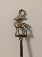 Vintage Brass Toasting Fork