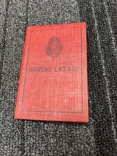 Genuine Driving Licence Issued During Ww2 In Amazing Condition And Colour