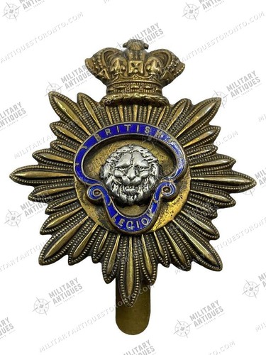Ww1 british legion cap badge - ww1,