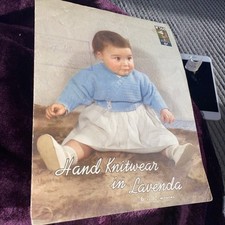 Lavenda Knitting Pattern No 368 Baby Matinee Coats 3 Ply 6-12 Months Vintage
