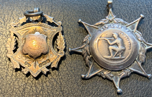 Antique silver sporting - 2,