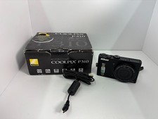 FAULTY Nikon Coolpix P310 Black 16.1MP Compact Digital Camera #8081585