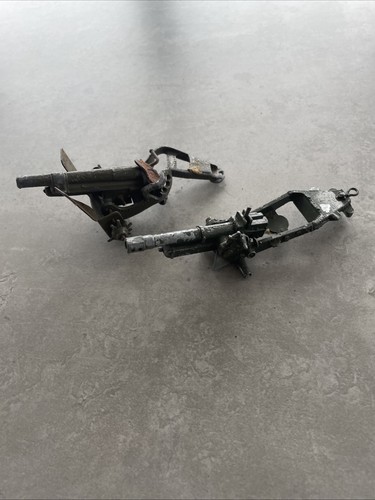 Vintage die cast field guns - cast,