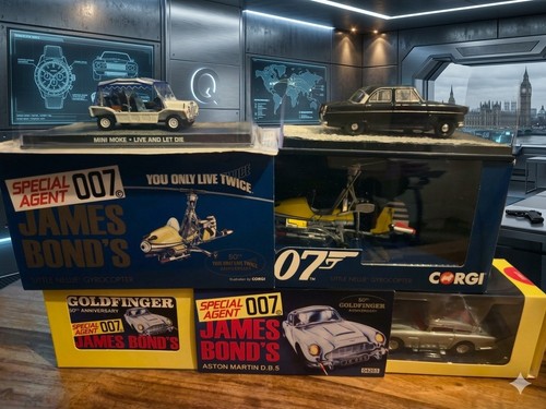 James bond 007 - bond, corgi/ge