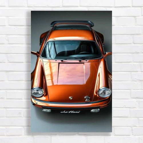 Vibrant orange porsche - vibrant, 911