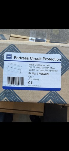 Metal consumer unit way - consumer,