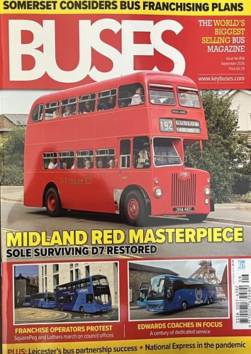 Buses magazine issue september - magazine,
